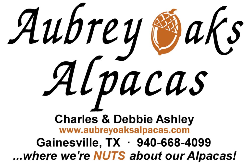 Aubrey Oaks Alpacas Logo